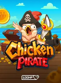 Chicken Pirate crash game at CELESTIAL CROWN COM