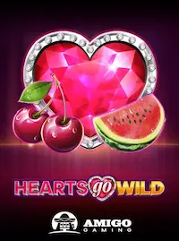 Hearts Go Wild slot at CELESTIAL CROWN COM