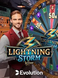 Lightning Storm game show at CELESTIAL CROWN COM